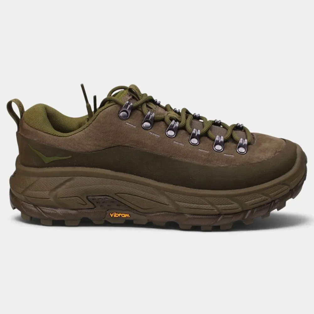 HOKA Tor Summit M8.5 W9.5 Moss Green Vibram Hiking Sneakers New